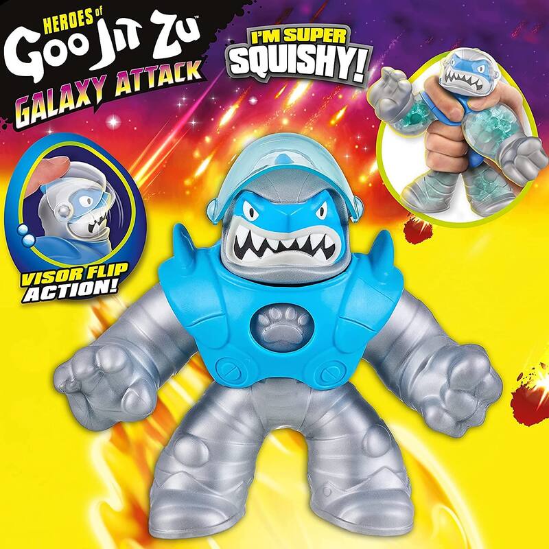 Boneco de Ação Heroes of Goo Jit Zu Galaxy Attack - Astro Thrash